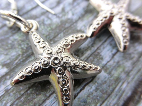 Seestern Ohrringe Sommer Sonne Strand Meer